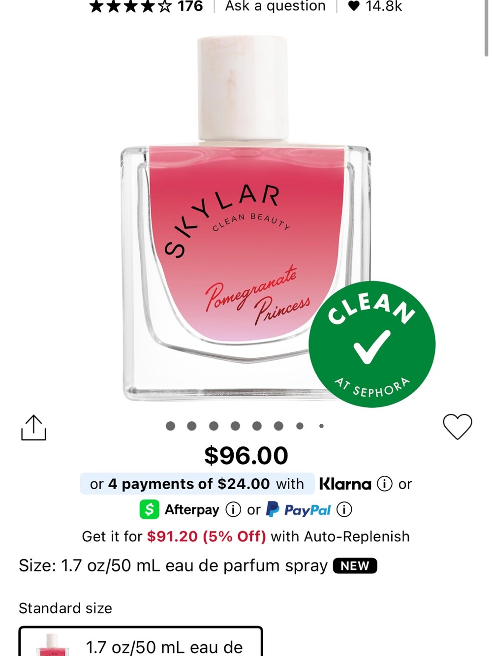 Skylar Pomegranate Princess Eau de Parfum